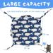 3-Layer Pet Cage Hammock - Plush Hanging Bed for Small Animals - Ferret, Guinea Pig, Rat - 27 x 27 x 27 cm - Buy Online on GoSupps.com