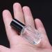 Panysilioer Empty 4Ml Refillable Clear Square Ball Perfume Glass Bottle Refillable Bottle With Black Cap - Buy Online on GoSupps.com