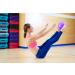 Purple 8-Inch Exercise Ball with Pump - Mini Yoga & Pilates Ball for Core Stability & Physical Therapy - Buy Online on GoSupps.com