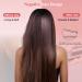 Flat Iron Hair Straightener & Curler 2 in 1 - Negative Ion Adjustable Temp for All Hair Types - Gray - Buy Online on GoSupps.com