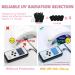 TurnSun UV Gloves for Nails Lamp UPF50+ UV Protection Gloves for Manicures Nail Art Fingerless UV Light Gloves for Gel Nails UV Nails Gloves Manicure Gloves Prevent Hands from UV Harm(Black) - Buy Online on GoSupps.com