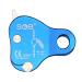 SOB Climbing Fall Protection Belay Device Ascender Protect Aluminum Magnesium Alloy Climbing Ascent Rope Grip Clamp for Mountaineering Rock Climbing Downhill Operations and Rescue