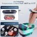 Collapsible Foot Bath Spa with Heat & Massage - Ultimate Pedicure Kit with Remote Control & Bubble Features - Buy Online on GoSupps.com