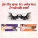 Ruairie 25mm 3 Styles Fluffy Volume Long Mink Eyelashes - 3D Mink Lashes Extension - Buy Online on GoSupps.com