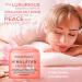 Natural Riches Himalayan Salt Exfoliating Body Scrub with Lychee Bergamot Essential Oil and Vitamin C - 12 Oz Moisturizing Deep Cleansing Foot and Body Exfoliator - Buy Online on GoSupps.com