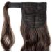 24 Medium Brown Long Curly Wavy Wrap Around Ponytail Hair Extension for Women - Buy Online on GoSupps.com