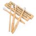 Cozyco Natural Bamboo Toothbrushes | Pack of 16 | Compostable, Biodegradable, Vegan, Reusable | Soft Bristles for Sensitive Gums | Eco-Friendly Wooden Toothbrush for Adults & Kids - Buy Online on GoSupps.com