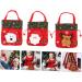 LALAFINA 3pcs Christmas Candy Bag Candy Bags Holiday Treats Bags Christmas Sacks Pouches Brushed Cloth Doll - Buy Online on GoSupps.com