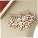 Gogogmee Costume Accessories Pearl Hairpin Combs Bridal Hair Clip Bridal Hair Comb Pearl and Womens Goody Hair Clips for Women Vintage Bridal Hair Comb Bride Bride Hair Comb - Buy Online on GoSupps.com