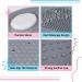 Flexible TPE Foot Scrubber Shower Mat with Pumice Stone - 80x40 cm, Anti-Slip & No-Slip Shower Mat for Exfoliation and Feet Massage - Buy Online on GoSupps.com