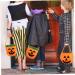 IWOWHERO Sweet Packing Bags 2pcs Halloween Tote Pumpkin Bag Kids Goodie Bags Non Woven Treat Bags Candy Bag Storage Bag - Buy Online on GoSupps.com