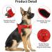 Adjustable Breathable Dog Harness for Small Medium Large Dogs - Red (45-66cm) - Buy Online on GoSupps.com
