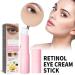 2Pcs Retinol Eye Stick Set - Anti-Aging Eye Cream for Dark Circles & Puffiness - Reduces Fine Lines, Wrinkles & Dark Circles - Eye Balm Stick Serum - Buy Online on GoSupps.com