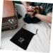WOONEKY 8 Pcs Storage Bag Drawstring Hair Dryer Pouch Travel Hair Dryer Pouch Black Flocking Cloth - Buy Online on GoSupps.com