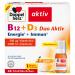 Double heart B12 + D3 Duo active - high -dosed with vitamin B12 + D3 to support a normal function of the immune system - 30 drinking vials liquid 30 pieces (1 Pack)