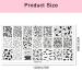 Niceneeded 5pcs Nail Art Stamps - Flower Stamping Plate Kit for DIY Nail Decoration | Perfect for Women & Girls - Buy Online on GoSupps.com