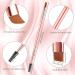 12-Piece Double Ended Eyebrow Brush Set for Precision Application and Blending - Multi-functional Mini Brushes for Eyebrow Powders, Waxes, and Gels - Buy Online on GoSupps.com