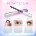 Premium Eyelash Growth Serum - Irritation-Free Lash Boost Enhancer for Longer, Fuller, Thicker Eyelashes (5ML) - Purple - Buy Online on GoSupps.com