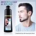 Silvercell Beard Dye for Men - Quick 5-Minute Application 3-in-1 Black Hair Dye Shampoo Long Lasting Gray Coverage - 6.76 fl oz - Buy Online on GoSupps.com