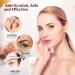 2 in 1 Rechargeable Eyebrow Trimmer and Facial Hair Remover for Women - Painless Hair Removal Tool for Eyebrows, Lips, Body, and Face - Buy Online on GoSupps.com