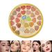 Makeup Eyeshadow Palette Eyeshadow Palette for Hazel Eyes Smoky Eyeshadow Palette Matte High Pigmented Smokey Eye Shadow 28 Colors Long Lasting Shimmer Powder Makeup Palette Rowces