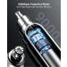 Rechargeable Ear and Nose Hair Trimmer for Men & Women | Professional Eyebrow Trimmer with Digital Display 9000 RPM Motor & Dual-Edge Blades - Efficient Grooming in Grey - Buy Online on GoSupps.com