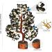 Black Tourmaline Chakra Tree of Life - Healing Protection Crystals - Gemstone Money Tree - Buy Online on GoSupps.com