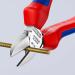 Knipex Diagonal Cutter chrome-plated with multi-component grips 140 mm 70 05 140 Multi-component Grips Blue/Red 140 mm chrome-plated standard packaging - Buy Online on GoSupps.com