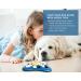 Interactive Dog Puzzle Toy for Slow Eating - Squeaking Intelligence Toy for Medium Pets Cats Puppies (Dark Blue) - Buy Online on GoSupps.com
