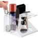 Clear Acrylic Razor Holder & Brush Stand | Multifunctional Cosmetic Organizer for Razors Toothbrushes and Shaving Cream - Buy Online on GoSupps.com