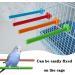 10 PCS Bird Perch Stands Universal Bird Perches Holders Birdcage Stands Canary Finch Budgie Cage Plastic Holder Stick for Birds Finch Canary Budgie Parakeets Cockatiels Cage Corner Paw Rest - Buy Online on GoSupps.com