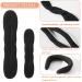 8 Pcs Kids Foam Hair Bun Maker Set - Magic Hair Twister for Easy Bun Creation - Black Hair Buns Accessories for Women - Buy Online on GoSupps.com