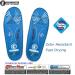 ROCKROOSTER Arch Support Anti-Fatigue Memory Fit Insoles - Blue 11-11.5 M US - Buy Online on GoSupps.com