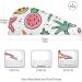 Cartoon Coconut Tree Fruits Hair Towel Set - Super Absorbent Quick Dry Hair Turbans for Women & Girls - 2 Pack - Buy Online on GoSupps.com