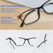 Blue Light Blocking Reading Glasses TR90 Lightweight Frame - Anti Glare Scratch Readers for Men and Women - Black (1.5x) - Pack of 3 - Buy Online on GoSupps.com