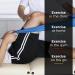 THERABAND Resistance Bands 50 Yard Roll - Professional Elastic Latex for Upper & Lower Body Core Exercise Rehab Pilates | Extra Heavy Level 5 - Blue - Buy Online on GoSupps.com