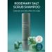 AROMATICA Rosemary Salt Scrub Shampoo Hair Loss Shampoo with Rosemary Scalp Oil Scalp Exfoliator with Salt Scrub for Oily Scalp | Sulfate Free - 10.5 Oz - Buy Online on GoSupps.com