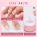 UNA GELLA Solid Nail Glue - Strong Adhesive for Press On Nails 15g Hard Gel for Acrylic Extensions - UV Curing Required | Fast International Shipping - Buy Online on GoSupps.com