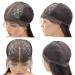 Nabeauty Highlight Lace Front Curly Wig 18 Inch | Human Hair T Part 13x6 Lace Frontal Wigs 4/27 | Pre Plucked with Baby Hair 130% Density - For Women - Buy Online on GoSupps.com