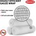 Premium Gauze Rolls 12pk - 3 Sizes (4x2, 4x3, 4x4) - 4.1yd Length - Individually Wrapped - Buy Online on GoSupps.com