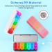 7-Day Tablet Organizer Box - Portable Pill Dose Case with 14 Compartments - Ideal for Medications on the Go - Blue - Buy Online on GoSupps.com