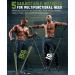Resistance Bands Set for Men and Women - Handles, Anchor, Straps - 10-150LB Green - Buy Online on GoSupps.com