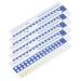 Teeth Color Chart Portable Compact Color Comparing Professional Teeth Whitening Shade Guide for Home Travel for Men Women for Dental Hospital for Dentist