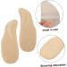 NOLITOY Orthotic Insoles for Heels - Arch Support Gel Insoles for Women & Kids | Cushioned Plantar Support - Buy Online on GoSupps.com