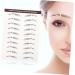 Healeved 18 Pcs Eyebrow Stickers Authentic Eyebrows Brow Stickers Eyes Sticker Para U as Water Transfer Paper - Buy Online on GoSupps.com