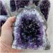 Natural Crystal Rough Stone Crafts Quality Hote uruguary Dark Purple Amethyst Cluster Natural Amethyst geode Crystal Decoration (Size : 450-500g) - Buy Online on GoSupps.com