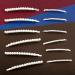 12-Piece Silver Rhinestone & Pearl Hair Clips Set for Wedding Bridal Lady Hair Styling - Decorative Bobby Pins for Women & Girls - Buy Online on GoSupps.com
