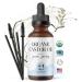 Pure VIRGIN Organic Castor Oil with Wand  Brush Kit - USDA Certified  Hexane-Free - Thicker Eye Lashes & Nourish Hair Nails by Foxbrim Naturals 2 oz 2 Fl Oz (Pack of 1)