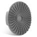 Silicone Body Scrubber  Exfoliating Body Scrubber  Shower Scrubber  Body Brush Body Scrubber for Men Women Back Scrubber for Shower Body Scrub  Lathers Well  Long Lasting  Fit for Sensitive Skin(Grey)