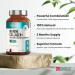 VitaBright Marine Collagen Capsules 1000mg - 120 Capsules | Type 1 Hydrolyzed Pure Marine Collagen with Hyaluronic Acid | Skin Supporting Nutrients Supplement - Buy Online on GoSupps.com